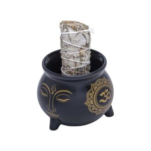 FUJIMA Incense Burner Ceramic Cauldron
