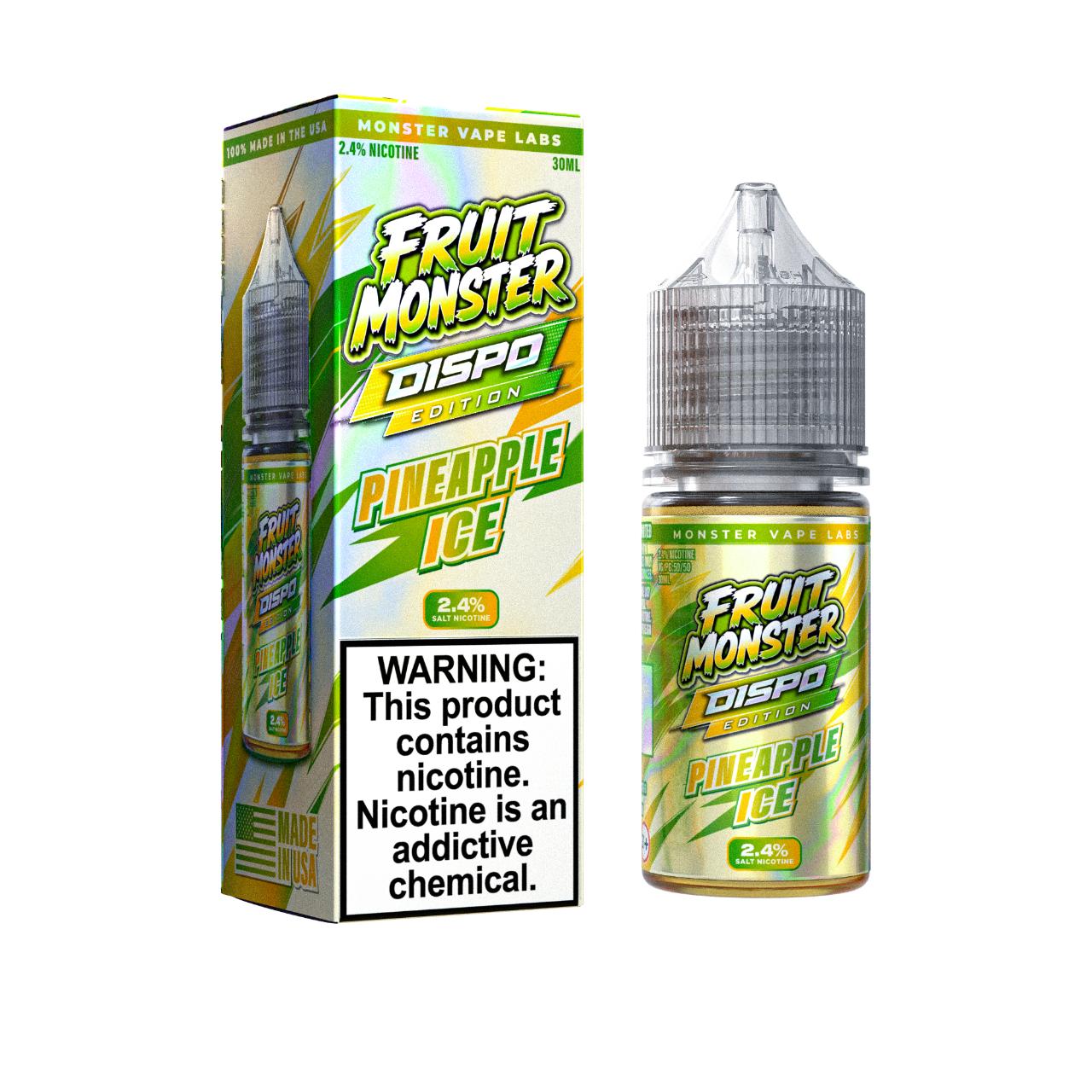 Fruit Monster Pineapple Ice Dispo Edition Salt 30ml E-Juice Fruit Monster Pineapple Ice Dispo Edition Salt 30ml E-Juice