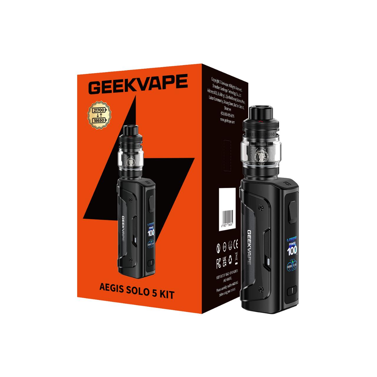 GeekVape Aegis Solo 5 Kit Black Box