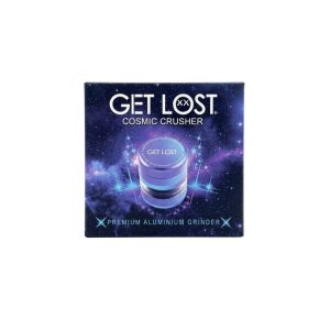 Get Lost Cosmic Premium Aluminum Crusher box front