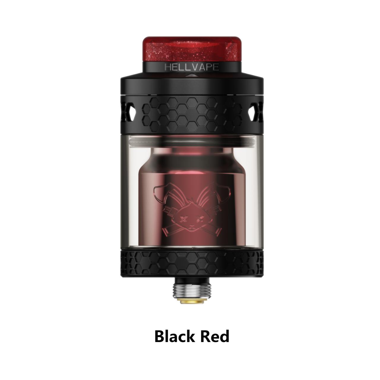 HellVape Dead Rabbit 4 RTA Black Red HellVape Dead Rabbit 4 RTA Black Red
