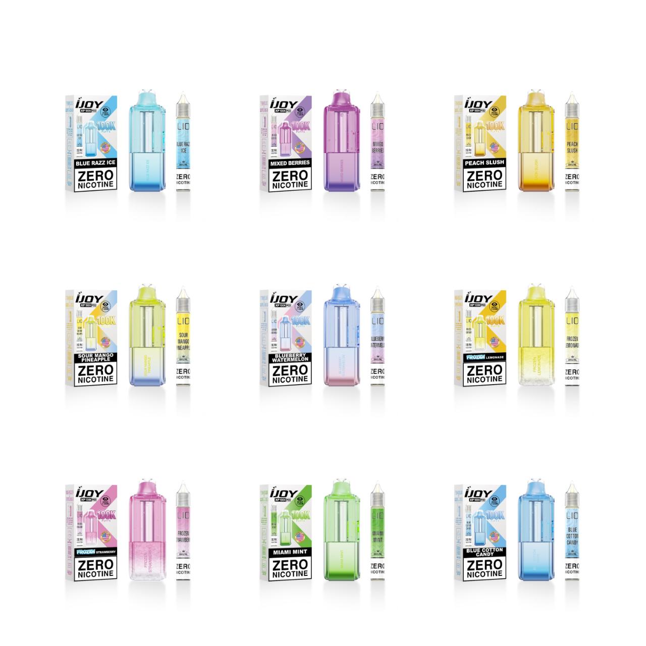 IJoy XP 100000 Puffs 15ml Bottle Zero Nicotine Pre-Filled Replacement Pod Cartridge - 1PK IJoy XP 100000 Puffs 15ml Bottle Zero Nicotine Pre-Filled Replacement Pod Cartridge - 1PK