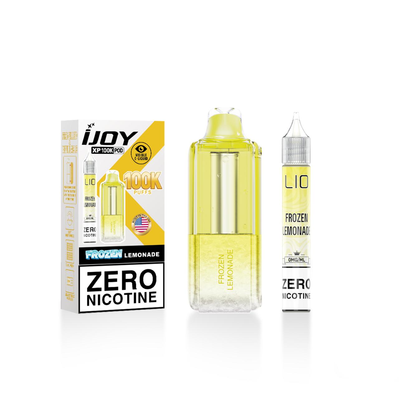 IJoy XP100K 15ml Bottle Zero Nicotine Pre-filled Replacement Pod – 1PK FROZEN LEMONADE IJoy XP100K 15ml Bottle Zero Nicotine Pre-filled Replacement Pod – 1PK FROZEN LEMONADE