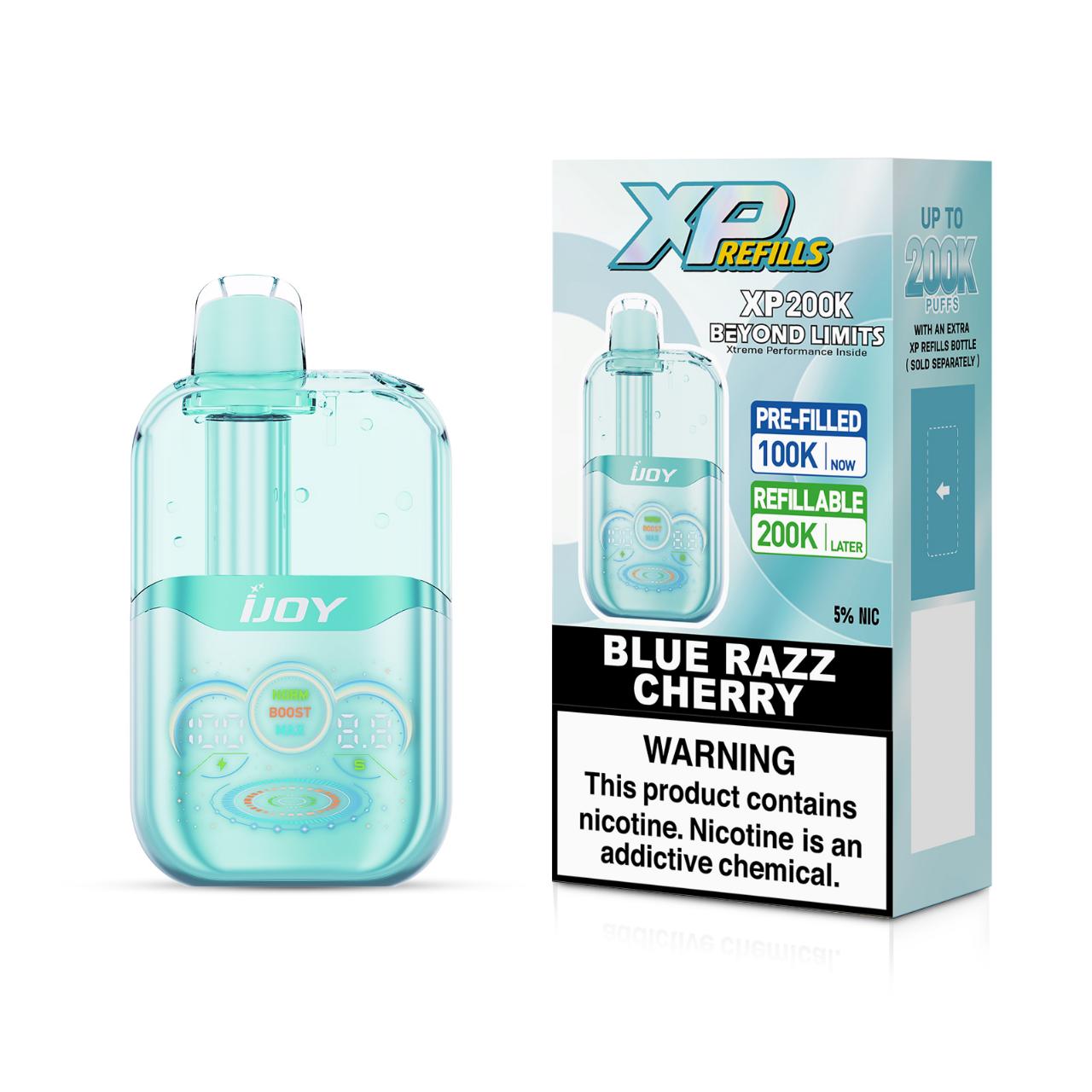 IJoy XP200K Puff Disposable Blue Razz Cherry IJoy XP200K Puff Disposable Blue Razz Cherry