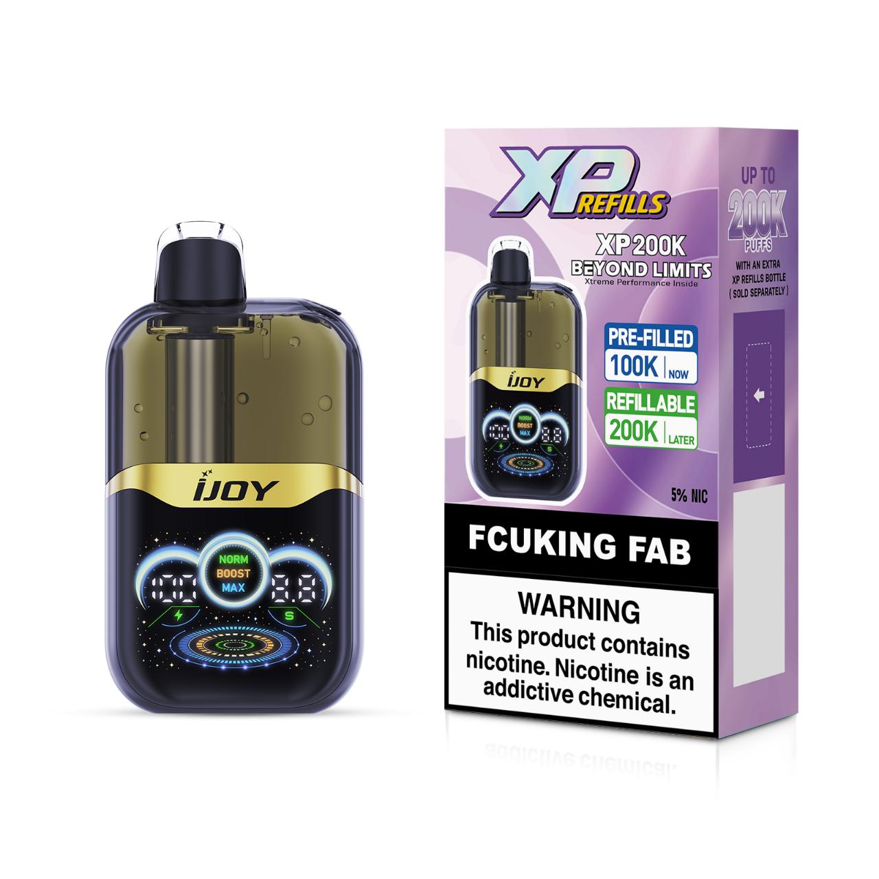 IJoy XP200K Puff Disposable Fcuking Fab IJoy XP200K Puff Disposable Fcuking Fab