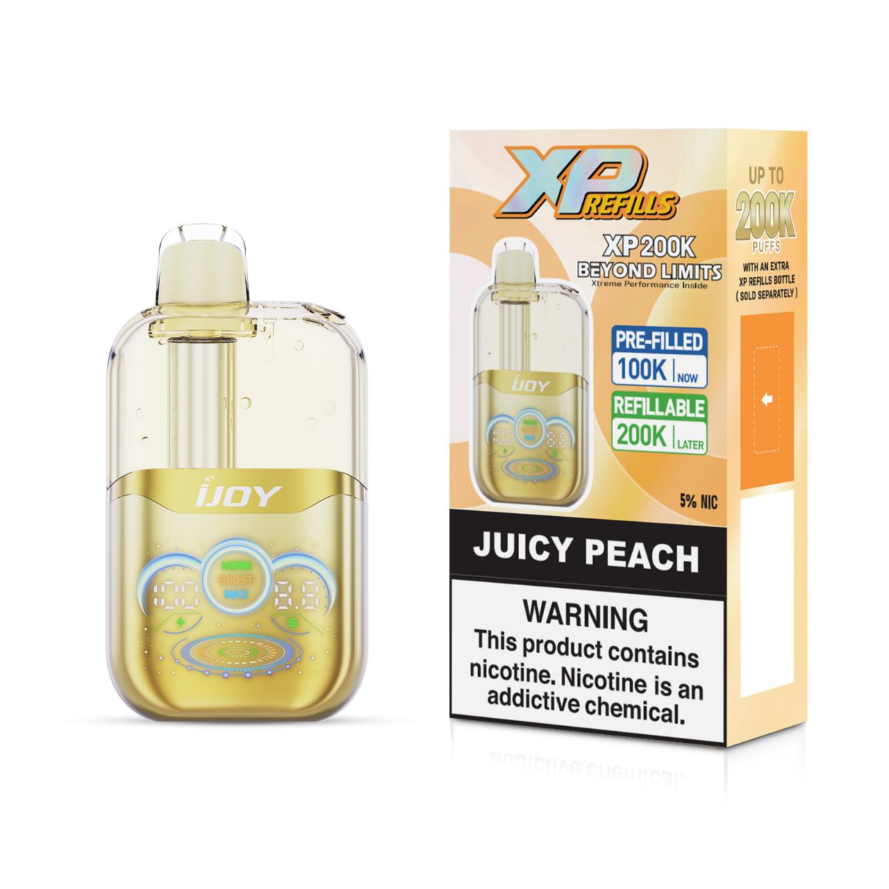 IJoy XP200K Puff Disposable Juicy Peach IJoy XP200K Puff Disposable Juicy Peach