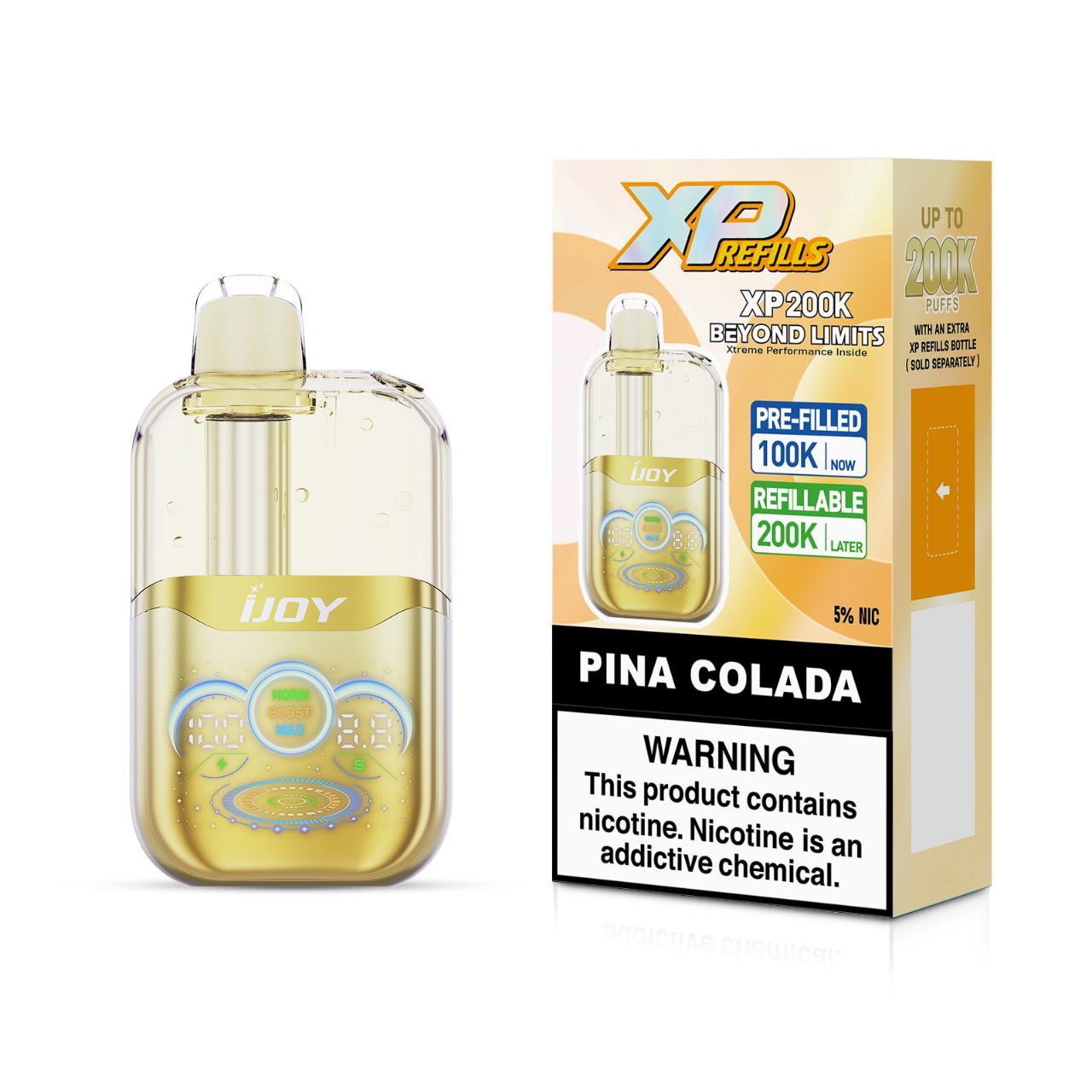 IJoy XP200K Puff Disposable Pina Colada IJoy XP200K Puff Disposable Pina Colada