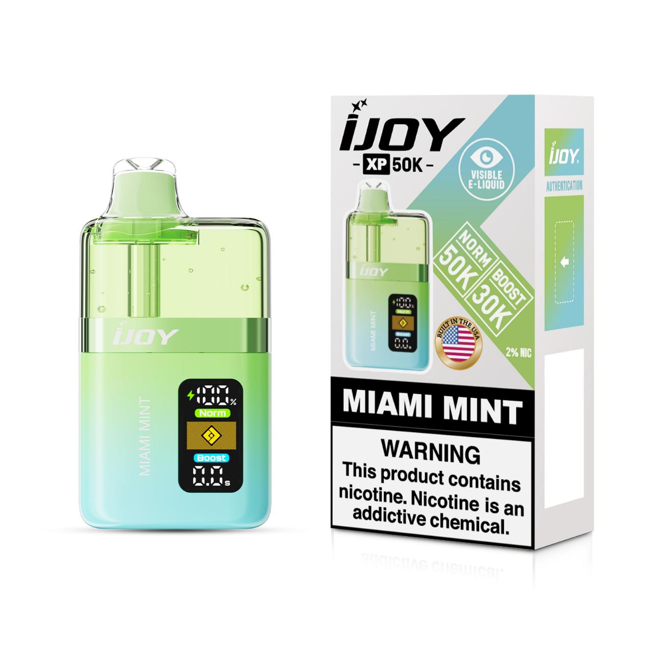 IJoy XP50000 Puff 20MG Disposable MIAMI MINT