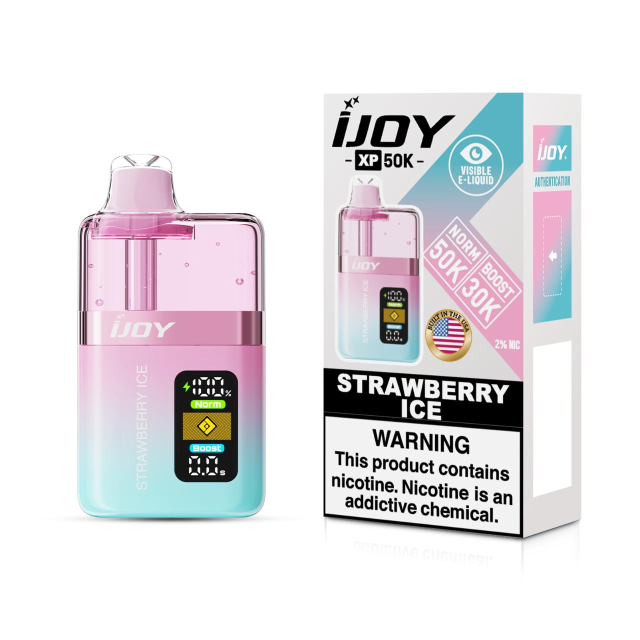 IJoy XP50000 Puff 20MG Disposable STRAWBERRY ICE