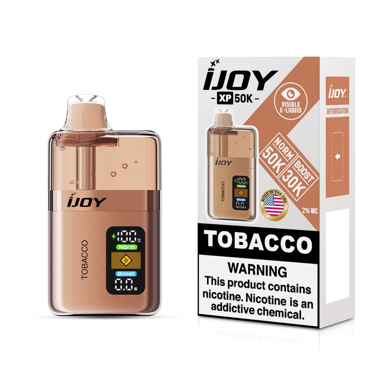 IJoy XP50000 Puff 20MG Disposable TOBACCO