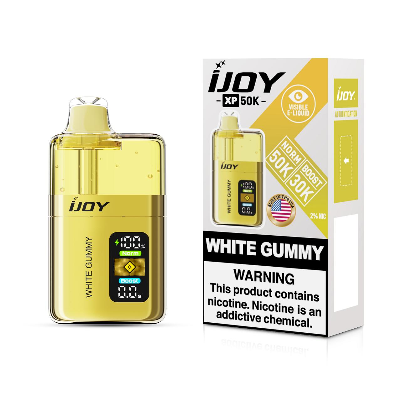 IJoy XP50000 Puff 20MG Disposable WHITE GUMMY