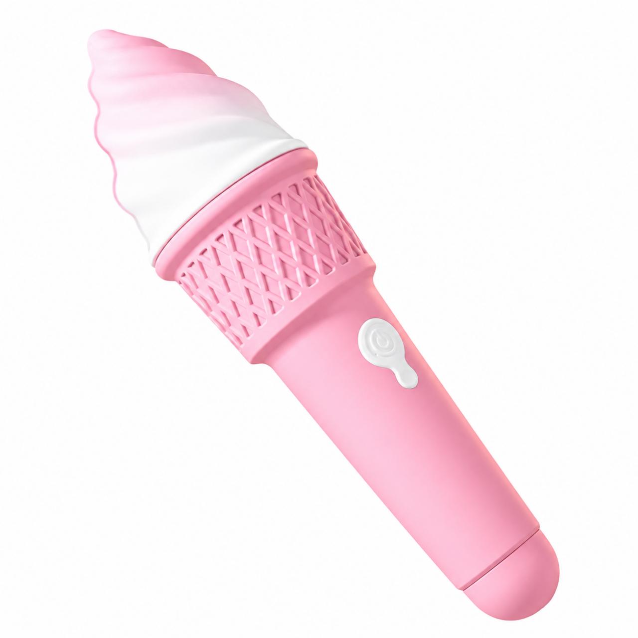 Ice Cream Vibrator Pink Ice Cream Vibrator Pink