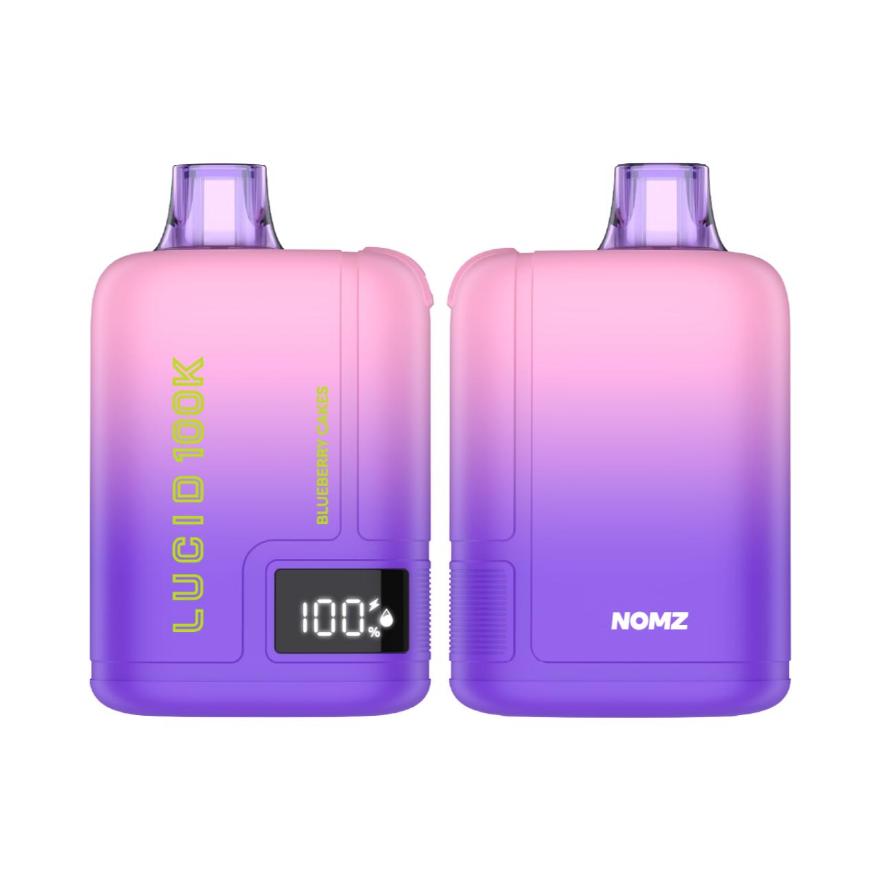 Lucid Nomz 100K Puff Disposable Blueberry Cakes Lucid Nomz 100K Puff Disposable Blueberry Cakes