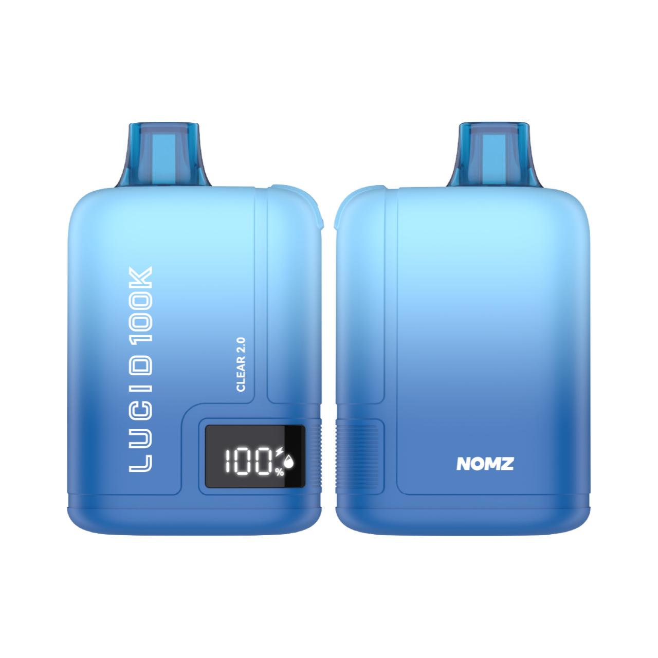 Lucid Nomz 100K Puff Disposable Clear 2.0 Lucid Nomz 100K Puff Disposable Clear 2.0