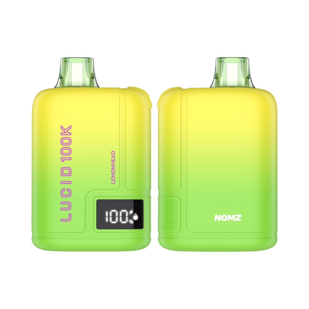 Lucid Nomz 100K Puff Disposable Lemonhead Lucid Nomz 100K Puff Disposable Lemonhead