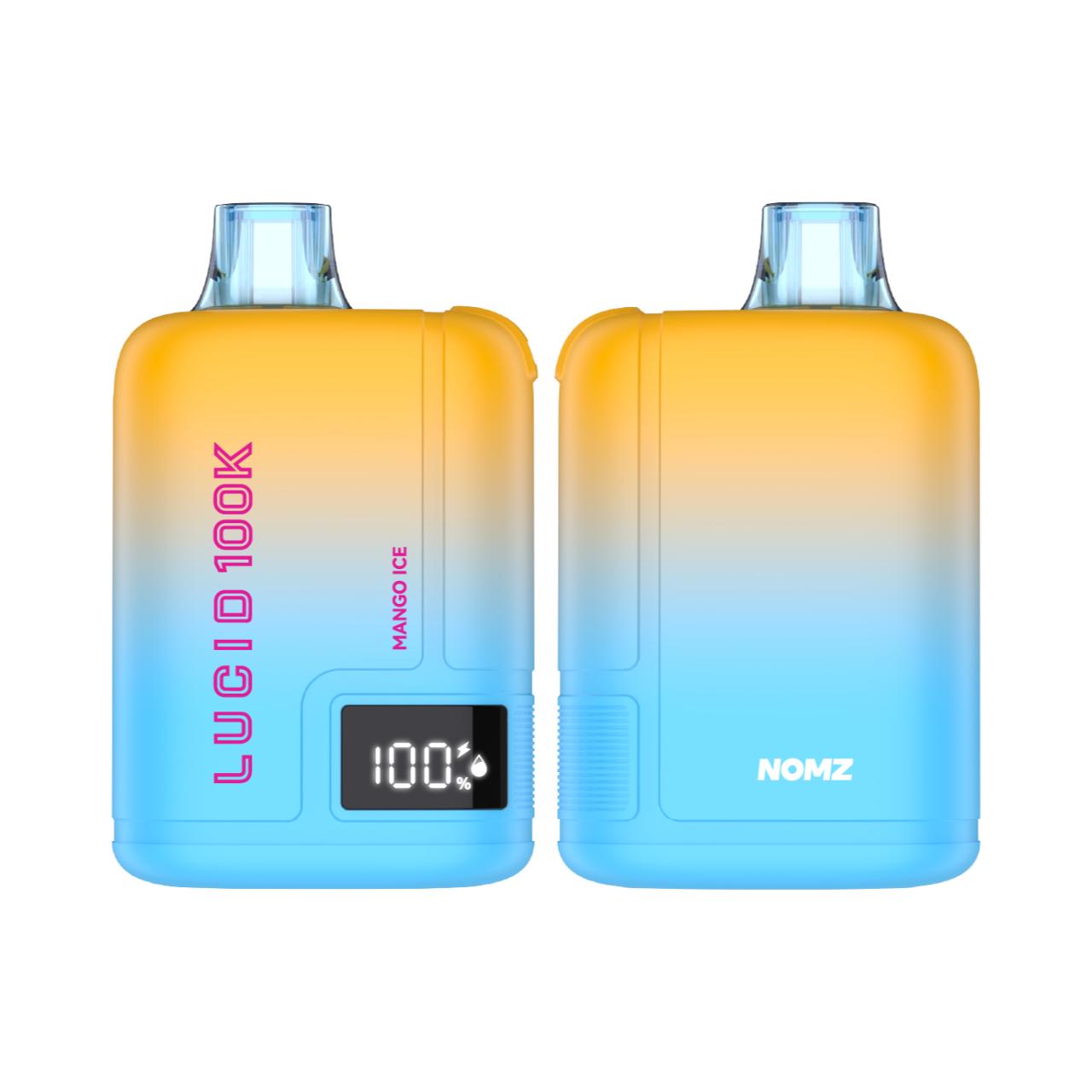 Lucid Nomz 100K Puff Disposable Mango Ice Lucid Nomz 100K Puff Disposable Mango Ice