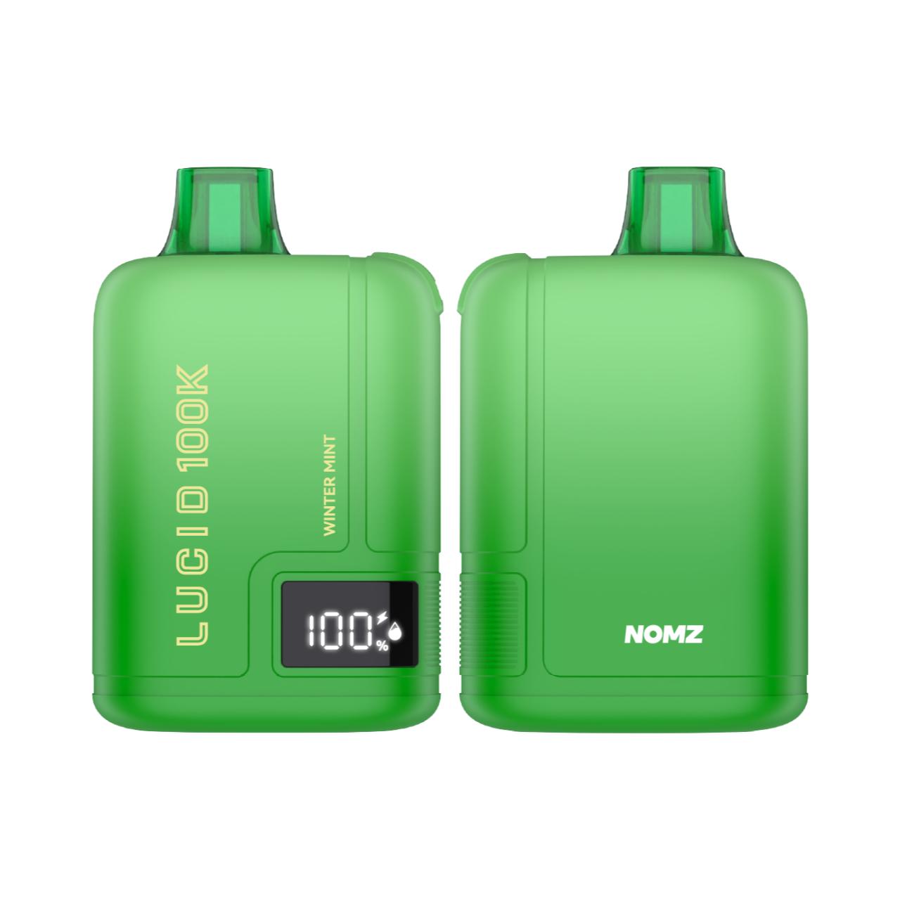 Lucid Nomz 100K Puff Disposable Winter Mint Lucid Nomz 100K Puff Disposable Winter Mint