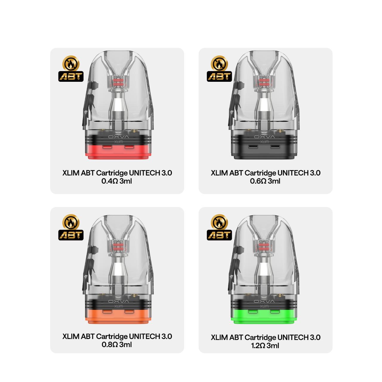 OXVA Xlim ABT Replacement Pod Cartridge - 3PK OXVA Xlim ABT Replacement Pod Cartridge - 3PK