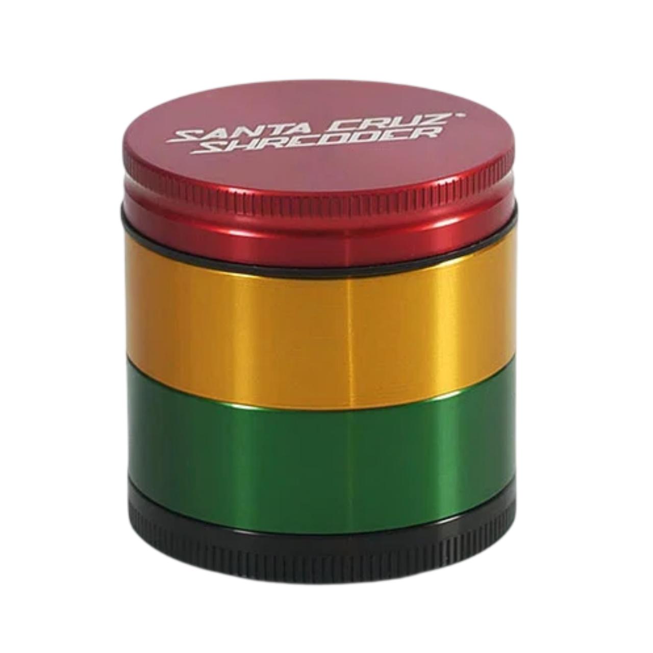 Santa Cruz Shredder Grinder 4PC Rasta Santa Cruz Shredder Grinder 4PC Rasta