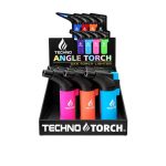 Techno Butane Lighter- Angle Torch 9CT Display