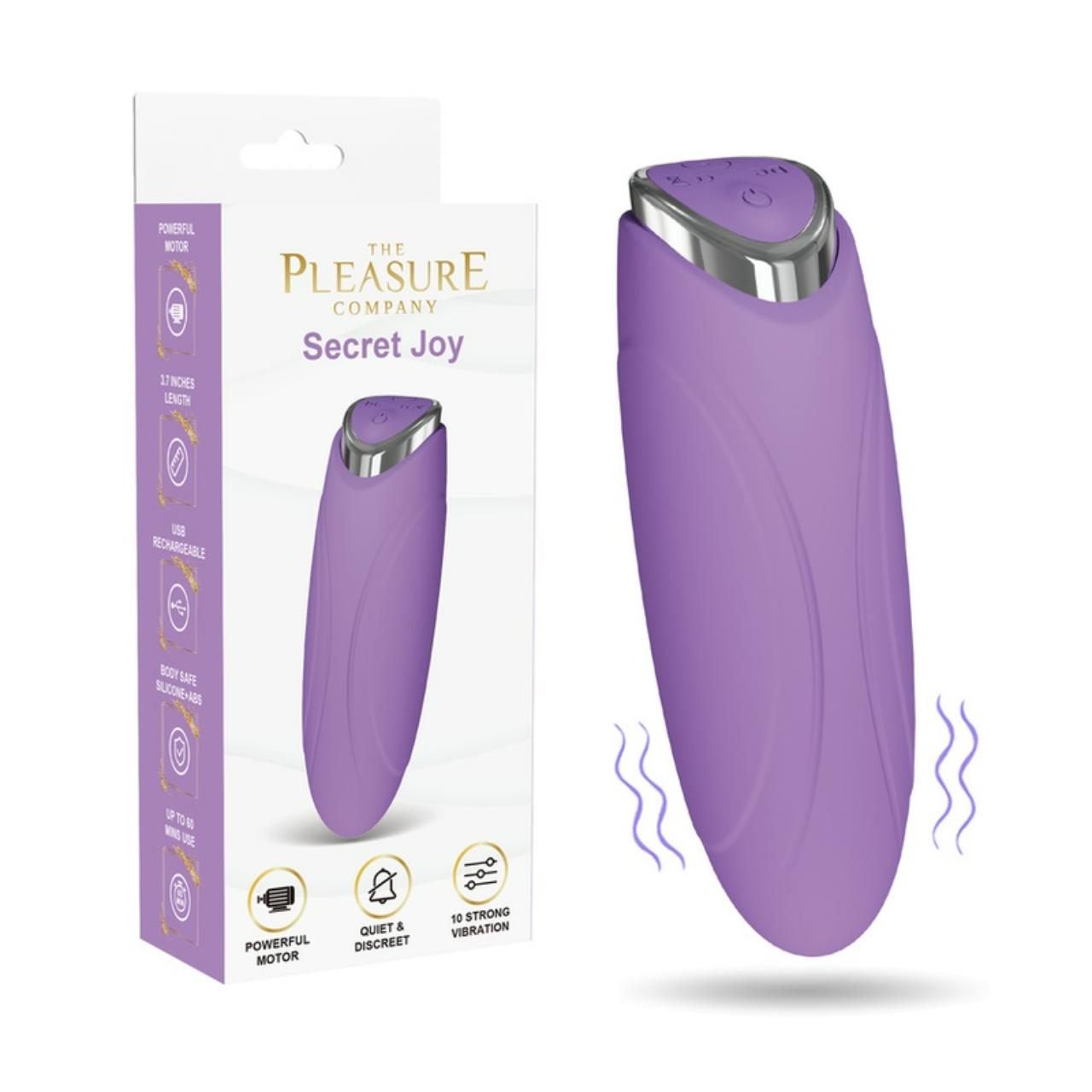 The Pleasure Company Bullet Vibrator Secret Joy The Pleasure Company Bullet Vibrator Secret Joy