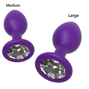 The Pleasure Company Sparkle Gem Anal Plug