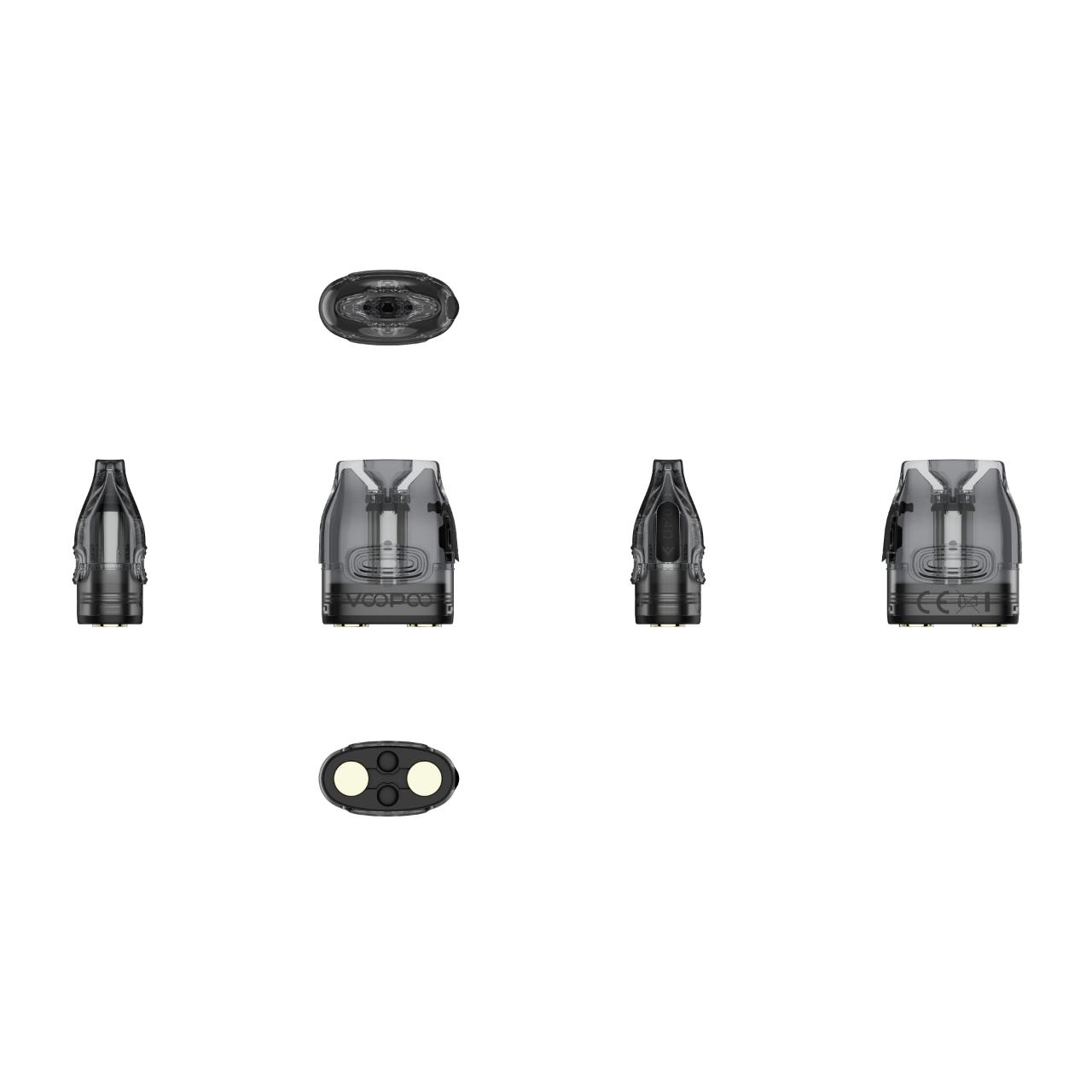 VooPoo VMATE V4 Replacement Pod Cartridge - 3PK 0.4Ω ANgles