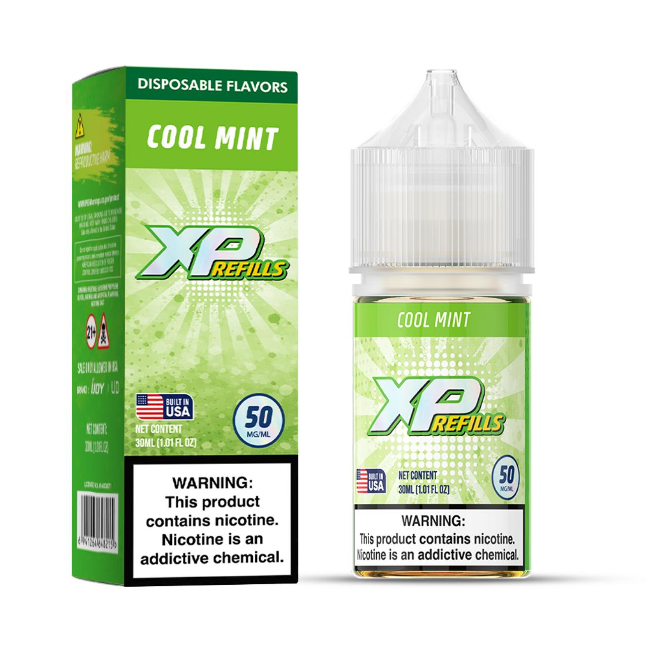 XP Refills Cool Mint Salt 30ml E-Juice XP Refills Cool Mint Salt 30ml E-Juice