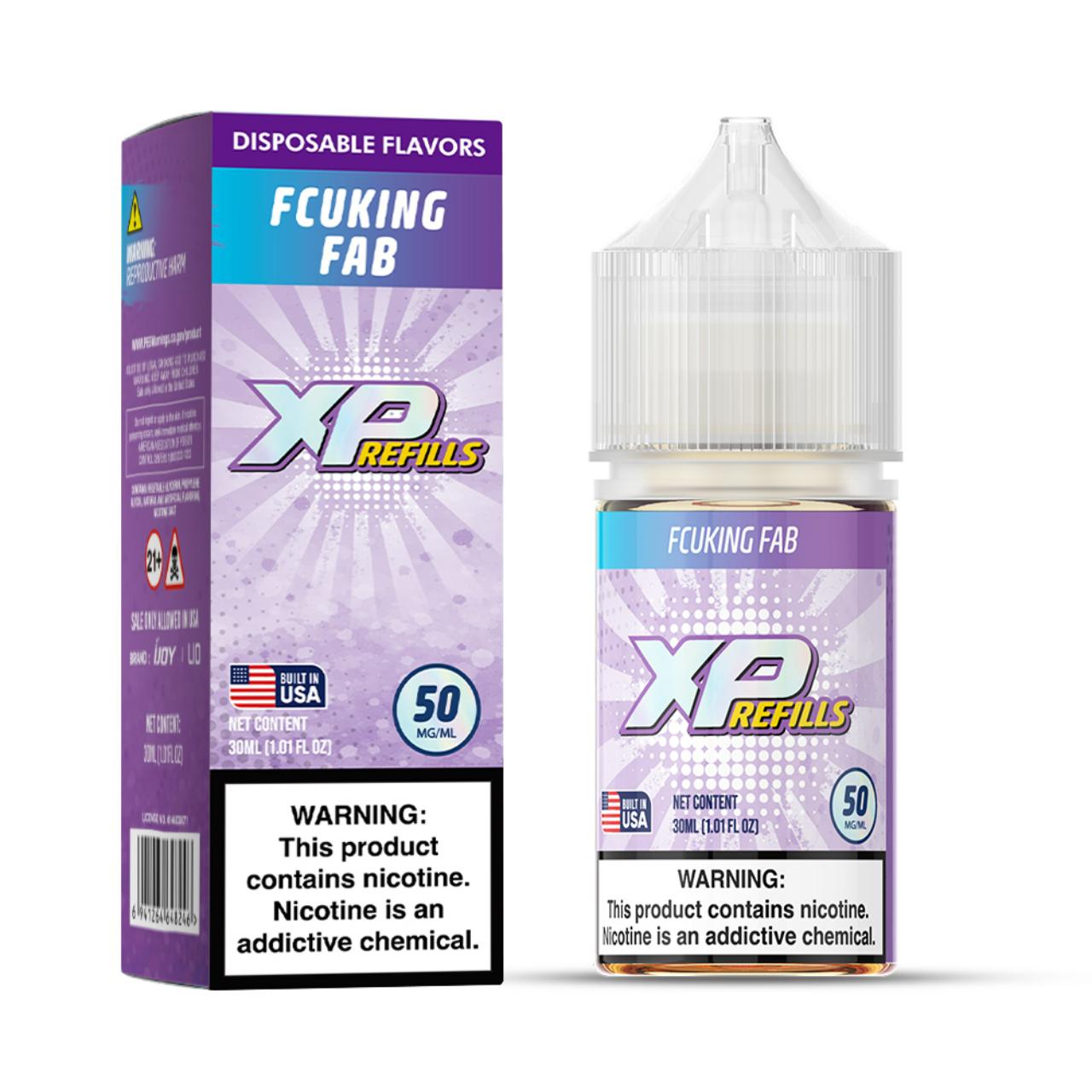XP Refills Fcuking Fab Salt 30ml E-Juice XP Refills Fcuking Fab Salt 30ml E-Juice