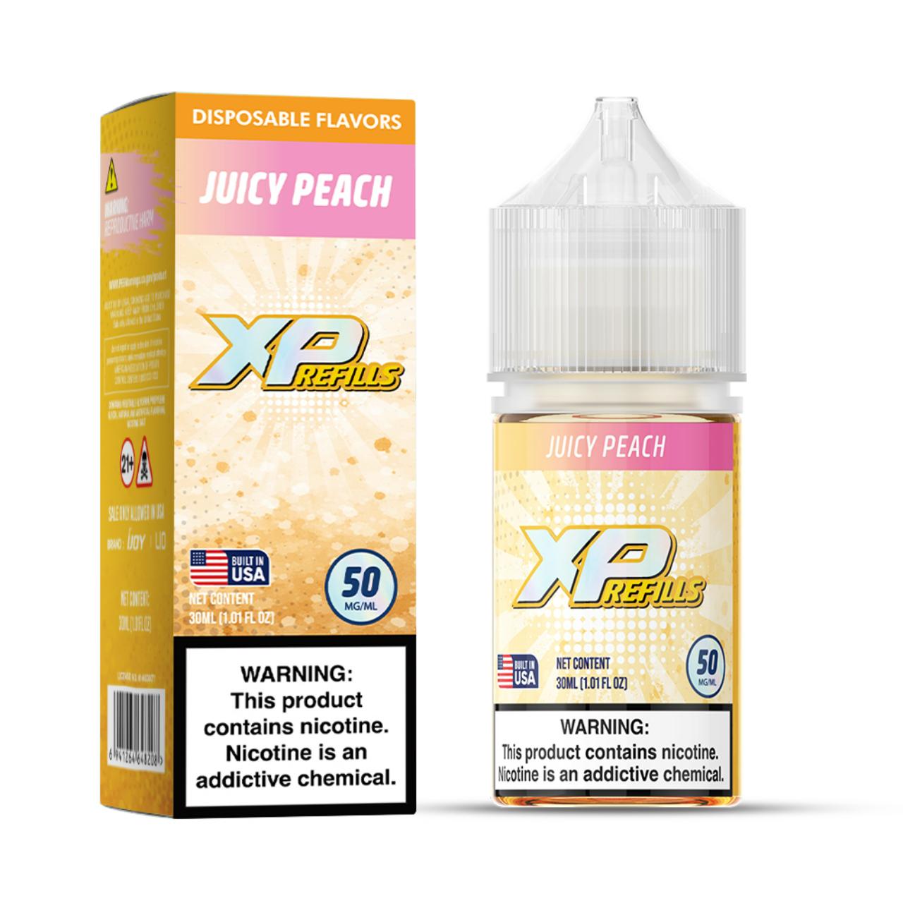 XP Refills Juicy Peach Salt 30ml E-Juice XP Refills Juicy Peach Salt 30ml E-Juice