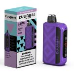 Zuurb 6 by KUMI 150K Puff Disposable BLUE RAZZ ICE