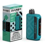 Zuurb 6 by KUMI 150K Puff Disposable COOL MINT